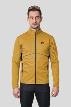 Running jacket Hannah Nordic Man Jacket Golden Yellow/Anthracite 2XL Running jacket - 3