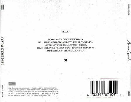 Hudobné CD Ariana Grande - Dangerous Woman (CD) - 5