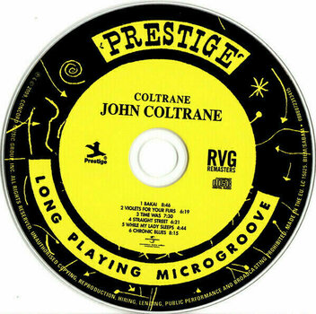 Muziek CD John Coltrane - Coltrane (Rudy Van Gelder Remasters) (CD) - 2