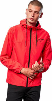 Moto kleding voor vrije tijd Alpinestars Treq Windbreaker Warm Red/Black XL - 2