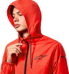 Motorrad freizeitbekleidung Alpinestars Treq Windbreaker Warm Red/Black - 3