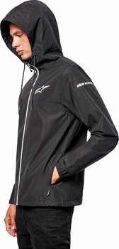 Moottoripyöräilijän vapaa-ajan vaatteet Alpinestars Treq Windbreaker Black/White M - 3