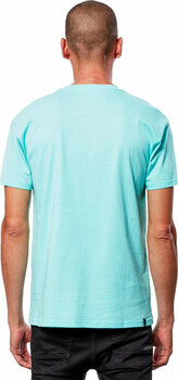 T-Shirt Alpinestars Flag Tee Light Aqua 2XL T-Shirt - 3
