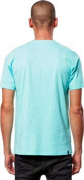 T-Shirt Alpinestars Flag Tee Light Aqua XL T-Shirt - 3