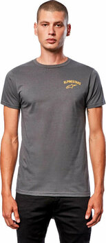 T-Shirt Alpinestars Speedway Tee Charcoal 2XL T-Shirt - 3