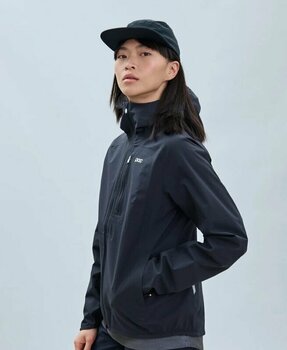 Kerékpár kabát, mellény POC Motion Rain Women's Jacket Uranium Black L Kabát - 3