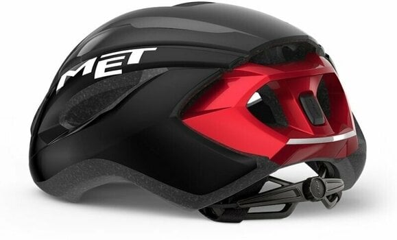 Bike Helmet MET Strale Black Red Metallic/Glossy L (58-62 cm) Bike Helmet - 3