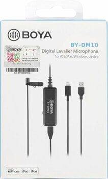 Mikrofon okostelefonhoz BOYA BY-DM10 - 4