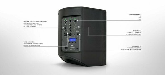 Système de sonorisation alimenté par batterie NEXT Audiocom Maverick MV10 Système de sonorisation alimenté par batterie - 6