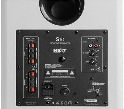 Active Subwoofer NEXT Audiocom S10 White Active Subwoofer - 3