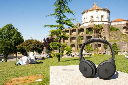 Wireless On-ear headphones NEXT Audiocom X4 Black - 8