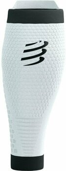 Calf covers for runners Compressport R2 3.0 White/Black T1 Calf covers for runners - 2