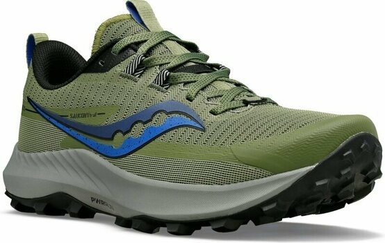 Trail running shoes Saucony Peregrine 13 Mens Shoes Glade/Black 41 Trail running shoes - 3