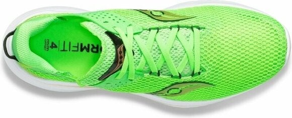 Road running shoes Saucony Kinvara 14 Mens Shoes Slime/Gold 41 Road running shoes - 4