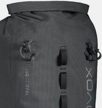 Outdoor Backpack Ortovox Trad 22 Dry Black Steel Outdoor Backpack - 2