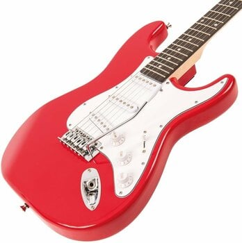 Guitarra elétrica Encore E60 Blaster Gloss Red Gloss Red Finish - 8