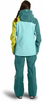 Pantalones para exteriores Ortovox Westalpen 3L W Pacific Green M Pantalones para exteriores - 10