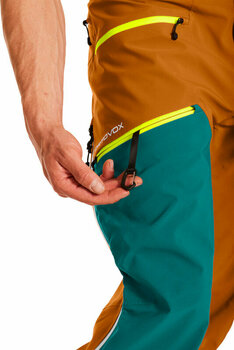 Outdoorové kalhoty Ortovox Westalpen 3L M Desert Orange XL Outdoorové kalhoty - 7
