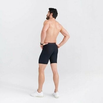 Fitness Underwear SAXX Training Short Long Boxer Brief Black M Fitness Underwear - 5