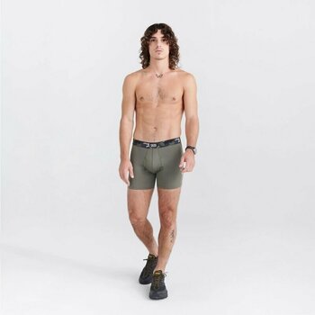Fitness Underwear SAXX Sport Mesh Boxer Brief Dusty Olive/Camo M Fitness Underwear - 4