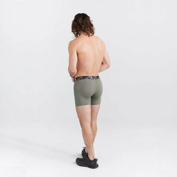 Fitness Underwear SAXX Sport Mesh Boxer Brief Dusty Olive/Camo M Fitness Underwear - 5