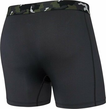 Fitness Underwear SAXX Sport Mesh Boxer Brief Faded Black/Camo L Fitness Underwear - 2