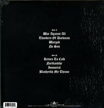 Vinyl Record Immortal - War Against All (LP) - 2