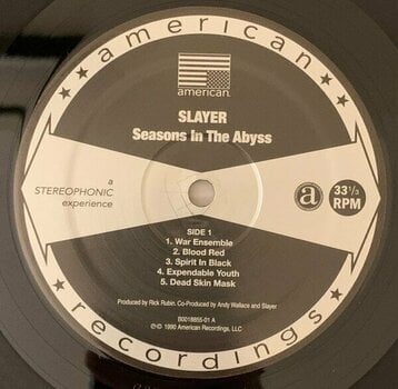 Vinyl Record Slayer - Seasons In The Abyss (LP) - 2