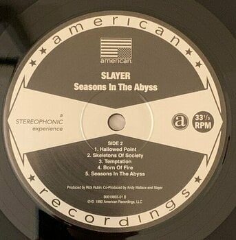 LP deska Slayer - Seasons In The Abyss (LP) - 3