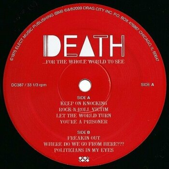 Vinylplade Death - For The Whole World To See (LP) - 2