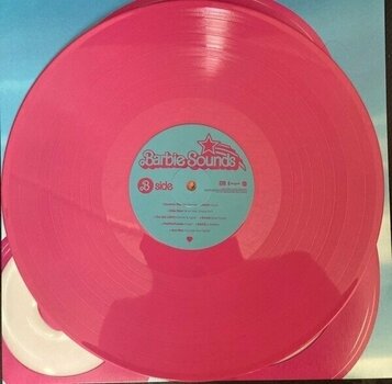 Vinyl Record Original Soundtrack - Barbie The Album (Hot Pink Coloured) (Poster) (LP) - 3