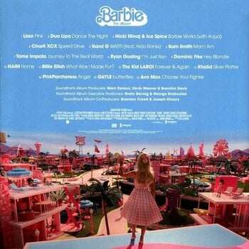 Vinyl Record Original Soundtrack - Barbie The Album (Hot Pink Coloured) (Poster) (LP) - 4