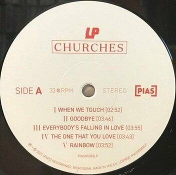 Vinyl Record LP (Artist) - Churches (2 LP) - 2