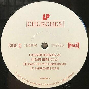 Vinyl Record LP (Artist) - Churches (2 LP) - 4