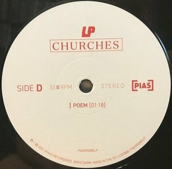 Vinyl Record LP (Artist) - Churches (2 LP) - 5