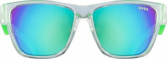 Livsstil briller UVEX Sportstyle 508 Clear/Green/Mirror Green Livsstil briller - 2
