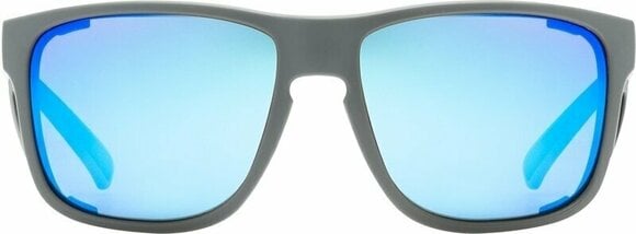 Óculos de sol para exterior UVEX Sportstyle 312 Rhino Mat/Mirror Blue Óculos de sol para exterior - 2