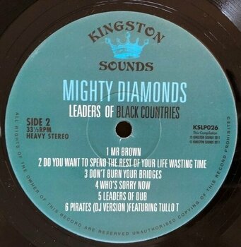 Vinyl Record The Mighty Diamonds - Leaders Of Black Countries (LP) - 3