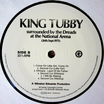 Vinyl Record King Tubby - Surrounded By The Dreads (LP) - 3