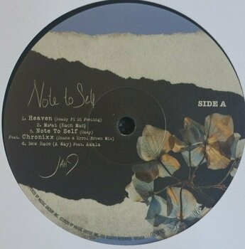 Vinyl Record Jah9 - Note To Self (LP) - 2