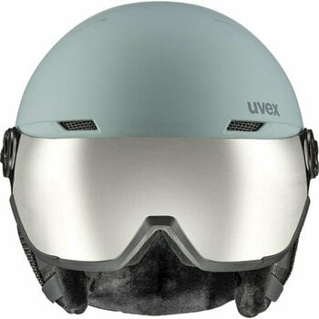 Каска за ски UVEX Wanted Visor Glacier/Rhino Mat 54-58 cm Каска за ски - 3
