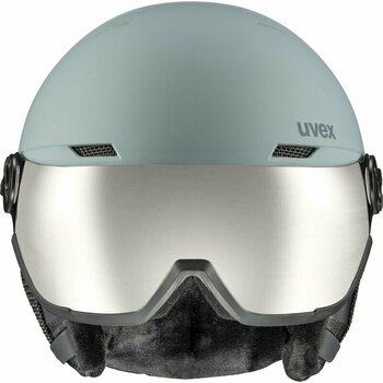 Lyžařská helma UVEX Wanted Visor Glacier/Rhino Mat 58-62 cm Lyžařská helma - 3