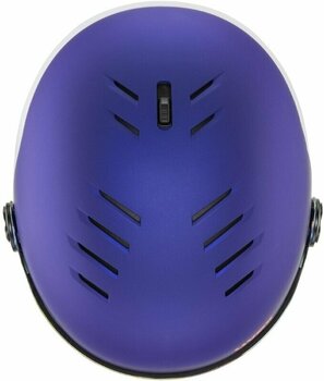 Ski Helmet UVEX Wanted Visor Purple Bash/White Mat 54-58 cm Ski Helmet - 4