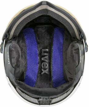 Ski Helmet UVEX Wanted Visor Purple Bash/White Mat 58-62 cm Ski Helmet - 5