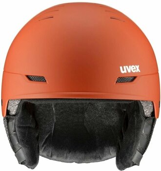 Ski Helmet UVEX Wanted Fierce Red Stripes Mat 54-58 cm Ski Helmet - 2