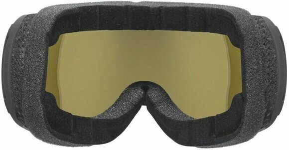 Lyžařské brýle UVEX Downhill 2100 Black Mat Mirror White/CV Green Lyžařské brýle - 3