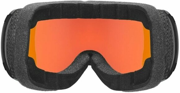 Ski Goggles UVEX Downhill 2100 Black Shiny Mirror Scarlet/CV Orange Ski Goggles - 3