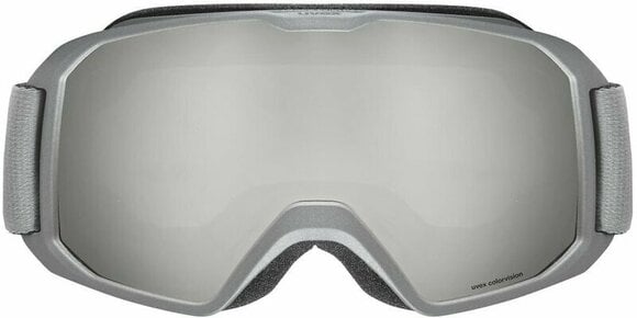 Ski Goggles UVEX Xcitd Rhino Mat Mirror Silver/CV Green Ski Goggles - 2