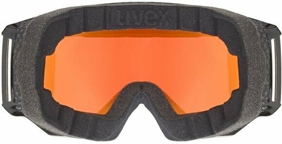 Ski Brillen UVEX Athletic CV Ski Black Shiny Mirror Gold/CV Orange Ski Brillen - 3