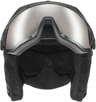 Lyžařská helma UVEX Instinct Visor Pro V Black Mat 59-61 cm Lyžařská helma - 4